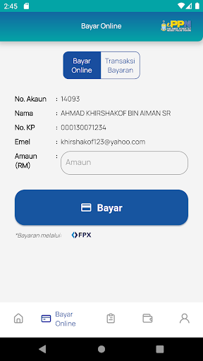 PgGOV ePPN Screen 3