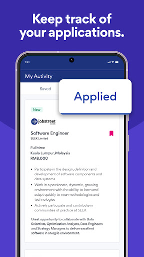 Screenshot of Jobstreet: Smart job matching