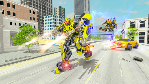 Robot Car Transformation War Robots Flying Car