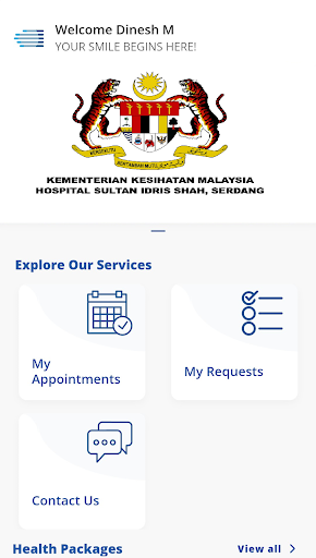 HSIScare for Patients Screen 2