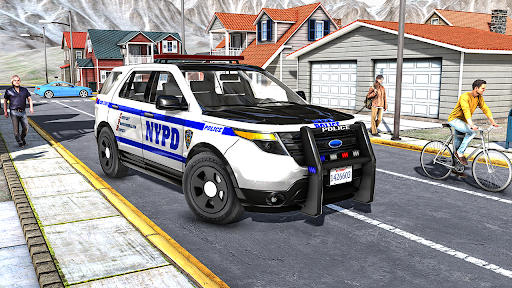 Android application NYPD Car Driving: parking Game screenshort