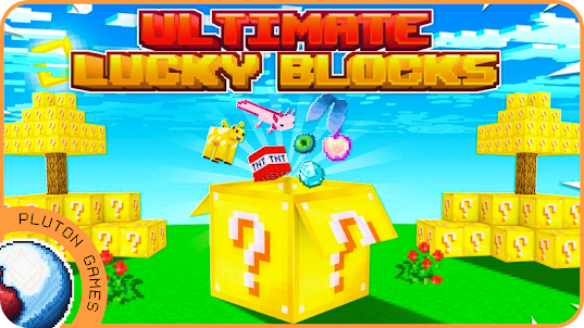 Lucky Blocks mod for MCPE