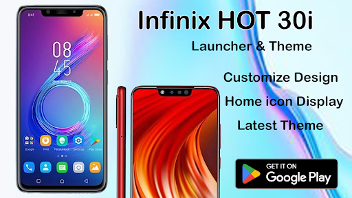 Android application Launcher INFINIX HOT 30i Theme screenshort