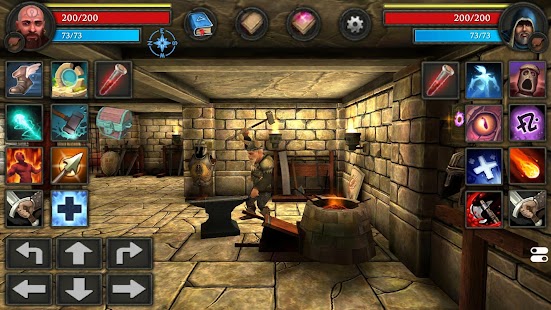 Moonshades RPG dungeon crawler Screenshot