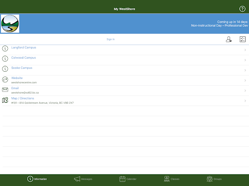 My WestShore Screen 3