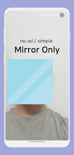 Android application Mirror Only screenshort