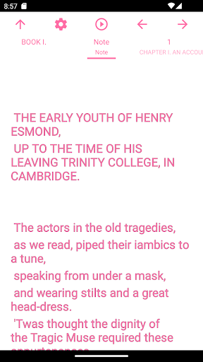 Android application zBook: The History of Henry screenshort