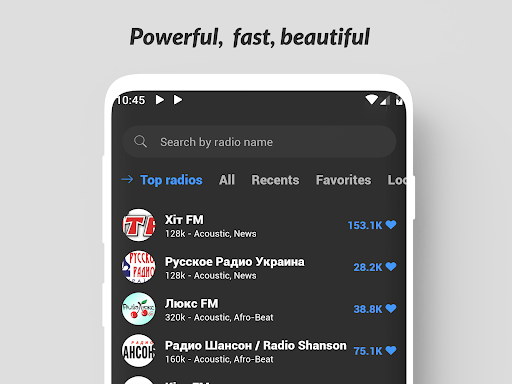 Radio Ukraine Online FM Screenshot 1 - AppWisp.com