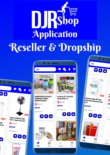 DJR APPLICATION Melayani Reseller  Dropship