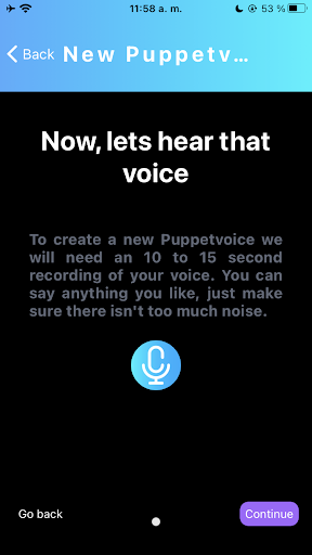Puppetvoices Screen 2