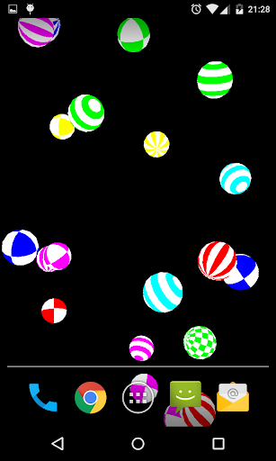 Android application Boing Live Wallpaper screenshort