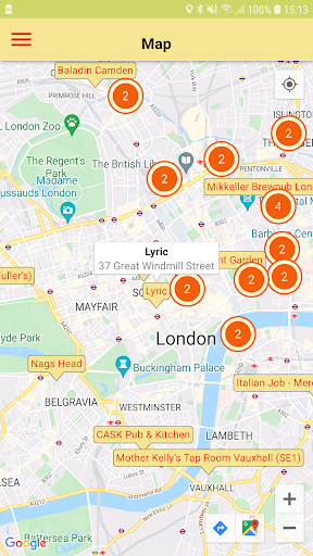 Android application Craft Pubs UK screenshort