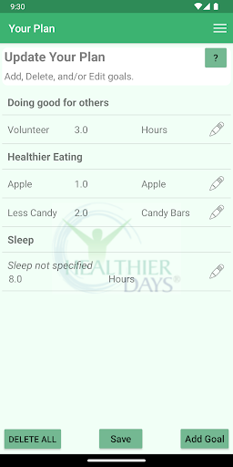Healthier Days 7-Day Screen 2
