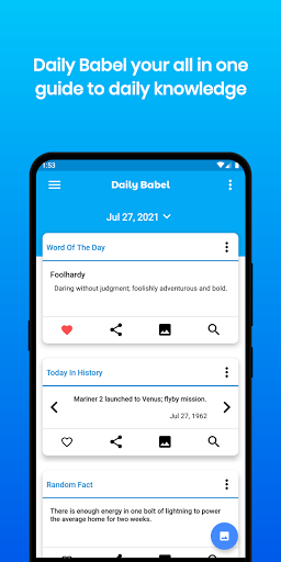 Daily Babel - Word Of The Day Screen 2