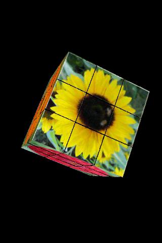 Android application Jigsaw Cube screenshort