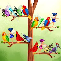 Сортировка птиц - Цветная