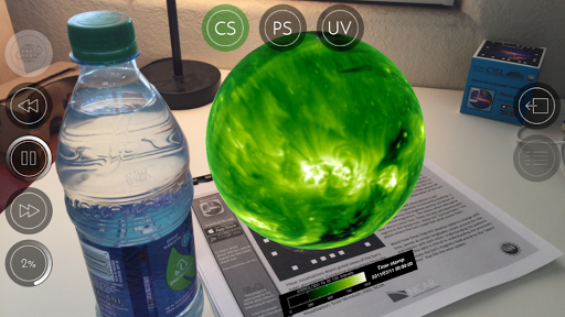Android application Meteo AR screenshort
