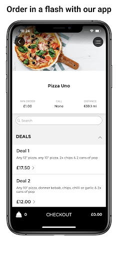 Pizza Uno, Caistor Screen 2