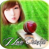 I Love Cricket Photo Editor icon