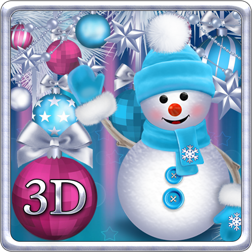 Snowman 3D Next Launcher Theme logo