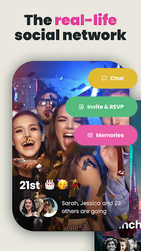 Android application Clubsocial screenshort