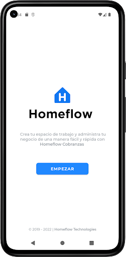 Android application Homeflow Cobranzas screenshort