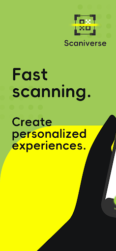 Android application Scaniverse QR screenshort