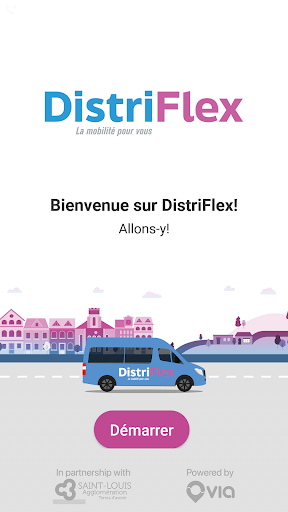 Android application DistriFlex screenshort