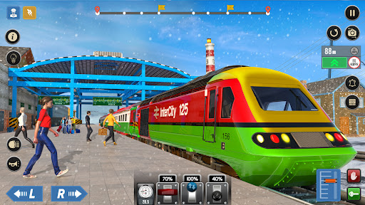 Railway Train Simulator Games apkpoly screenshots 14
