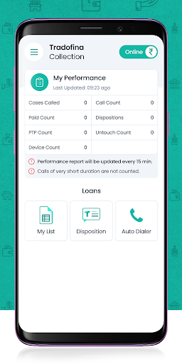 Tradofina Collections-Employee Screen 3