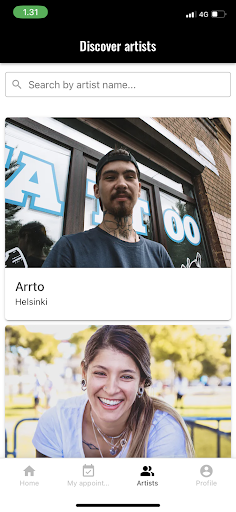 InkPod Screen 2