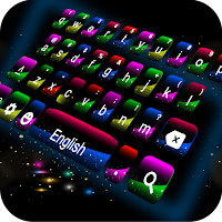 Twinkle Neon Keyboard - Neon Light Keyboard Theme