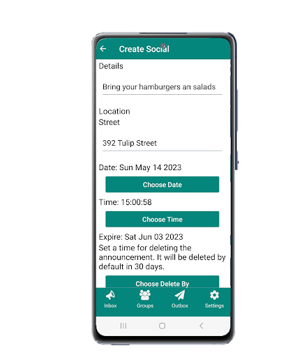 Good Neighbour App Screen 3