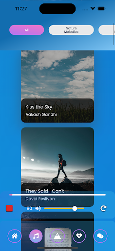 Android application Chakra - Meditation app screenshort