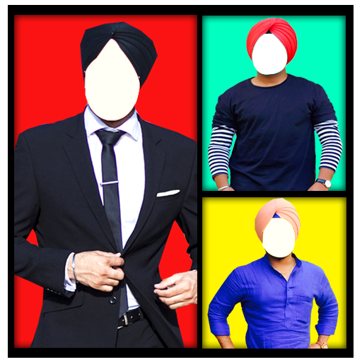 Sikh Men Photo Suit New  Icon