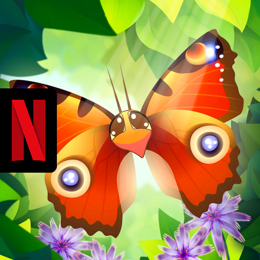 NETFLIX Flutter Butterflies Logo