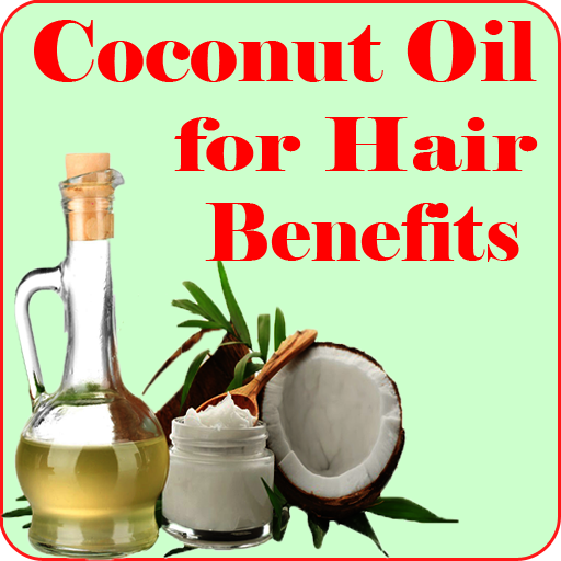 Coconut oil for Hair Benefits logo