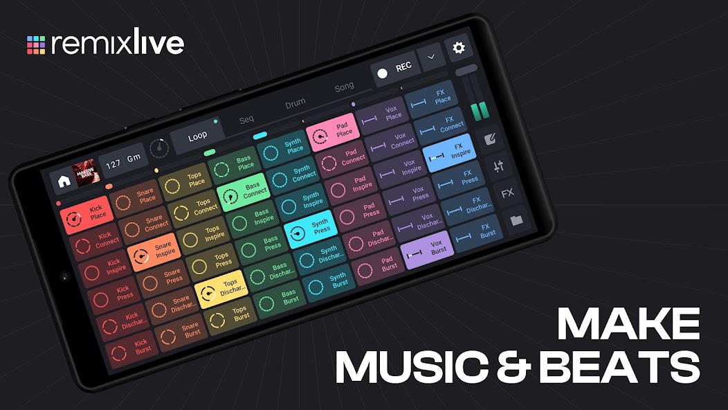 Remixlive - Make Music & Beats‏ 8.0.2 APK + Mod (Unlimited money) إلى عن على ذكري المظهر