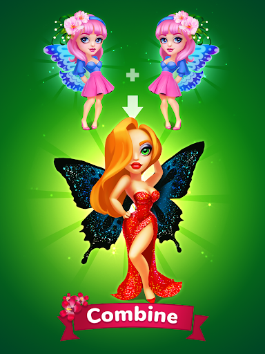 Fairy Merge! - Mermaid House - Puzzle - games