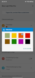 Blue Light Filter Pro Screenshot