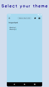 Simple Notepad Color Notes
