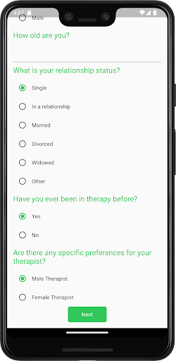 Psycure-Your Wellbeing Partner Screen 2
