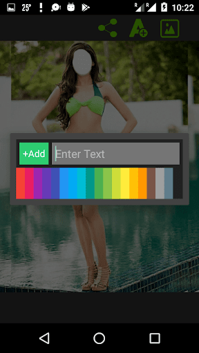 Women Swim Dress Photo Montage