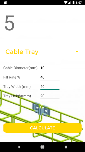 Cable Filling Rate Screen 2