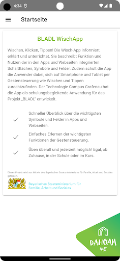 Android application Dahoam 4.0 - Wischapp screenshort