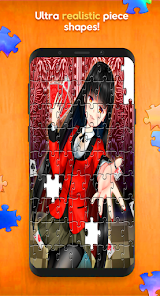 Captura de Pantalla 1 Kakegurui Anime Puzzle android