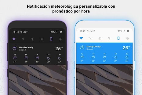 Overdrop Pro - Tiempo Animado & Widgets Screenshot