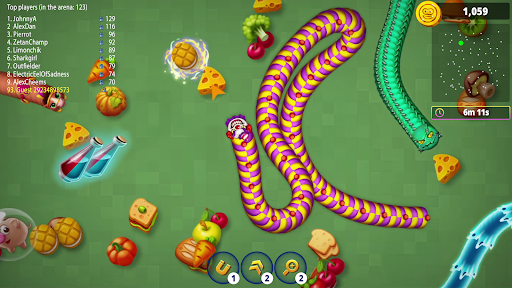 Worms Zone .io - Hungry Snake - Action - games