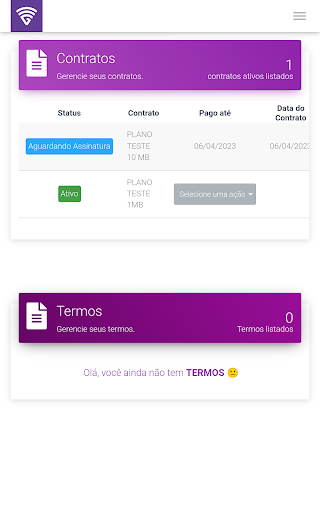 VIGORA TELECOM Screen 2