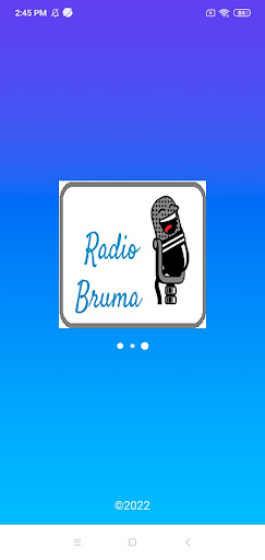 Android application radiobruma screenshort